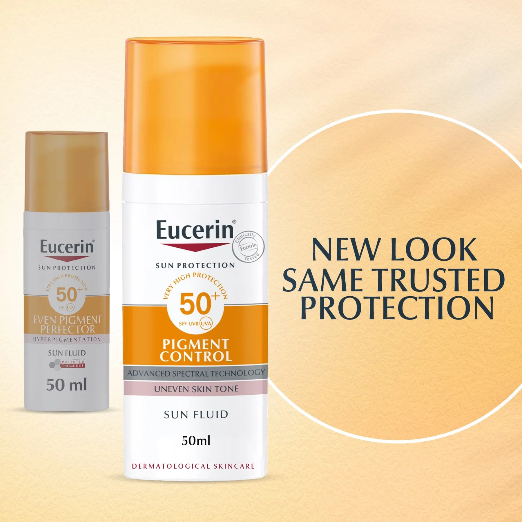 Eucerin Even Pigment Perfector Face Sun Fluid Sunscreen SPF50+ 50ml - Image 6