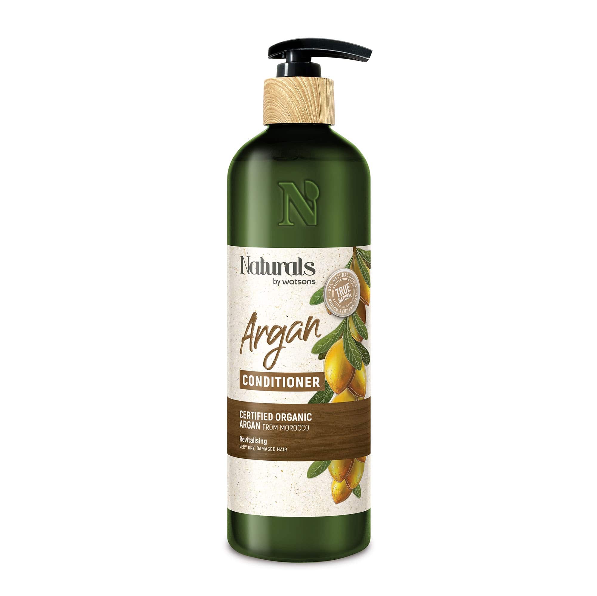 Naturals by Watsons Revitalising Conditioner Argan Very Dry, Damaged Hair - Image 3