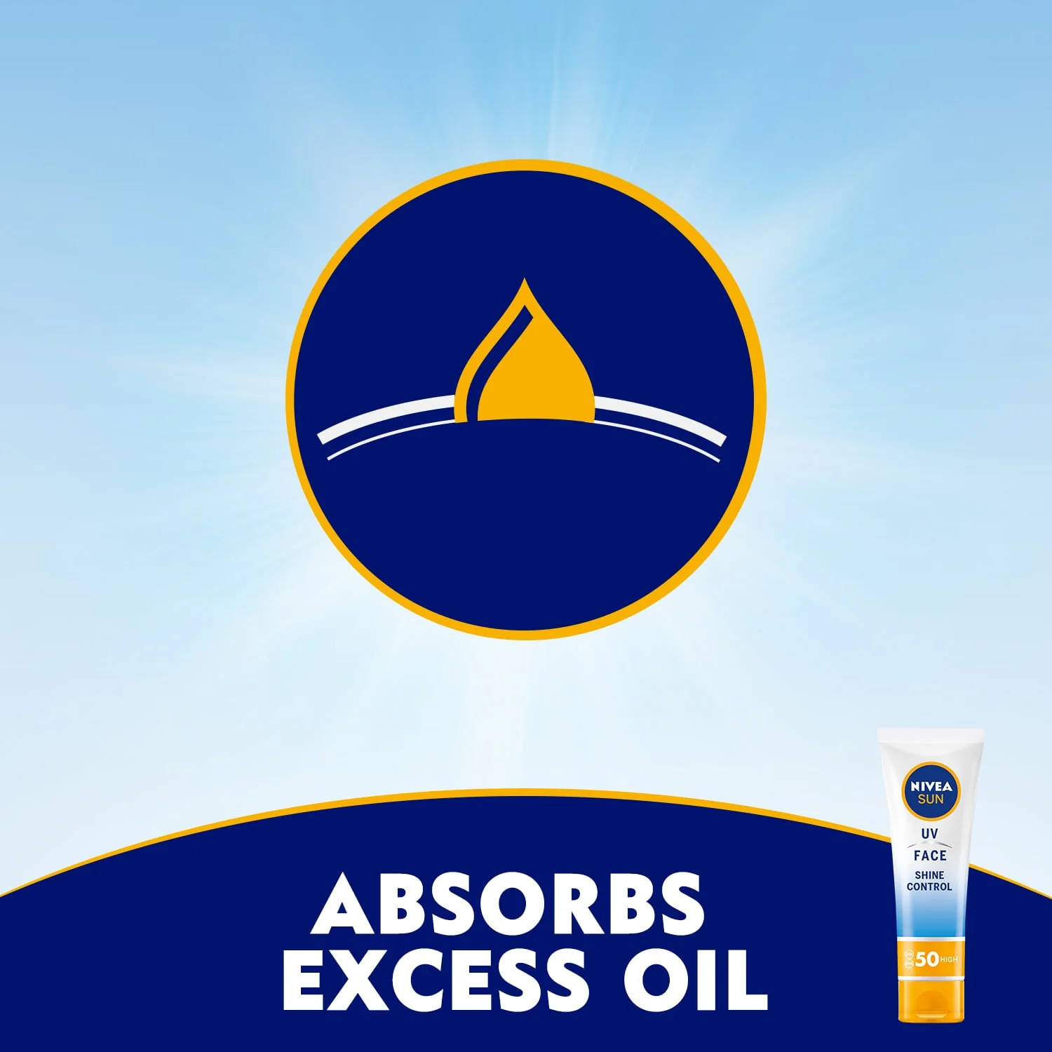 Nivea Sun UV Face Shine Control Sun Cream SPF50 50ml - Image 6